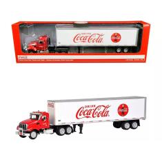 Miniatura Caminhão Trailer Coca Cola Escala 1/50 Motor City