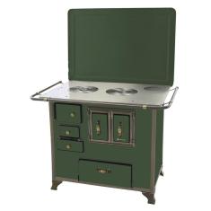 Fogão a Lenha Barroco Gabinete Venâncio 03 Verde 2112