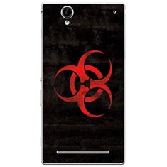Capa Adesivo Skin155 Verso Para Sony Xperia T2 D5322