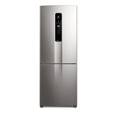 Refrigerador Bottom Freezer Electrolux de 02 Portas Frost Free com 488 Litros Tecnologia Inverter Inox - Ib55s 220v