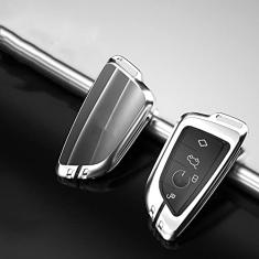 TPHJRM Porta-chaves do carro Capa de liga de zinco inteligente, adequado para Bmw F20 G20 G30 X1 X3 X4 X4 X5 X5 G05 X6, Porta-chaves do carro ABS Smart porta-chaves do carro