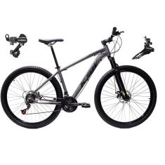   Bicicleta Aro 29 Ksw Xlt Alumínio 24v Câmbios Shimano Garfo Suspensão - Grafite