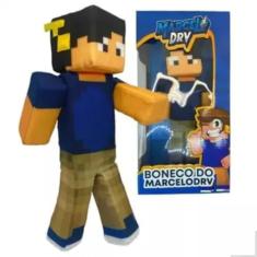 Boneco de Pelucia Marcelo DRV Articulado 32cm Youtuber Streamer Cosmo Kids PRD00012
