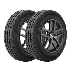 Kit 2 Pneus Hankook Aro 15 185/65R15 Optimo H724 4 Lonas 86T