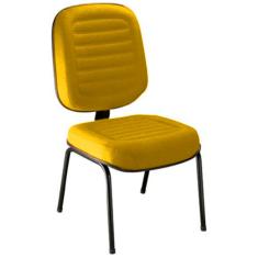 Cadeira para Escritório Diretor Gomada Linha Blenda Amarelo