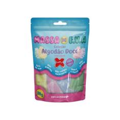Massinha de Modelar de E.V.A Coleção Algodão Doce Cores Pastéis MAKE+