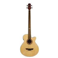 Baixolão 4 Cordas Strinberg Elétrico SB240C NS Natural Satin Baixo Eletroacústico Com Pré Amp