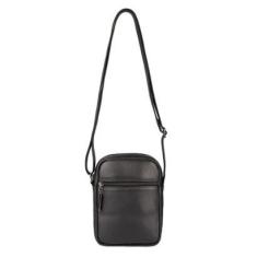 Bolsa masculina shoulder bag de couro Pietro-Masculino