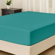 Lençol Casal c/ Elástico na Volta Toda Percal Flex 400 Fios Toque Maci