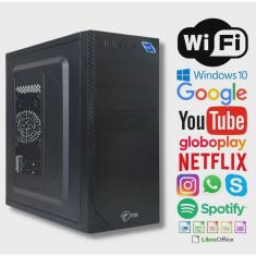 Computador pc Tob cpu Intel Core i5 8GB ssd 120GB Hdmi Windows 10 Wifi Desktop