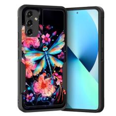 KJFHDJFDH Capa para Galaxy S24 Plus, camada dupla, híbrida, resistente, resistente, à prova de choque, PC rígido + capa protetora de silicone macio para Samsung Galaxy S24 Plus 5G 6,7 polegadas 2024,