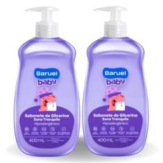 Kit 2 Sabonete Líquido Baby Sono Tranquilo 400ml - Baruel