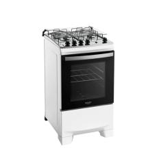 Fogão a Gás Dako Supreme 4 Bocas Branco Mesa Inox - Bivolt