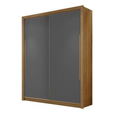 Guarda Roupa Casal Sevilha 2 Portas de Correr MDP Nature-Alasca Pallazio