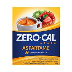 Adocante Aspartame Sache 50x600mg Zero Cal