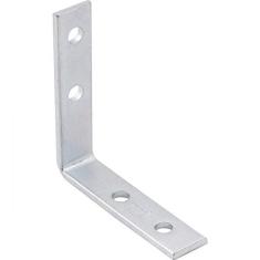 Cantoneira para cortina 05x07cm zincado cce0057 com 10 peças - Vonder