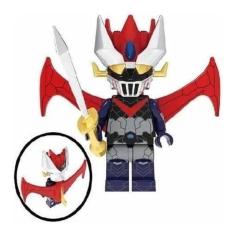 Boneco Blocos De Montar Robô Mazinkaiser