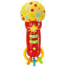 Microfone Baby Estrela Do Rock Winfun Multicor