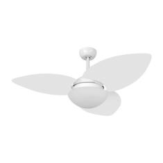 Ventilador de Teto Kovalski Branco Fosco 3 Pás Branco 127V - Mais de C