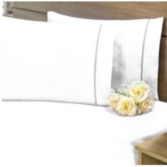 Jogo de Lençol Queen 4 Peças 180 Fios Ponto Palito - 100% Algodão - RE