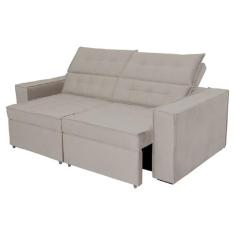 Sofá Austrália 3,00m 5 Lugares Retrátil e Reclinável D35 - Sofisticato
