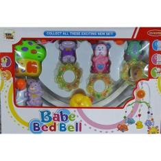 Móbile Musical Giratório Brinquedo Para Berço Bebê Ursinho -  DM Toys