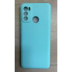 Capinha Capa Case  Motorola Moto G60 Silicone Aveludada Premium - CC, 