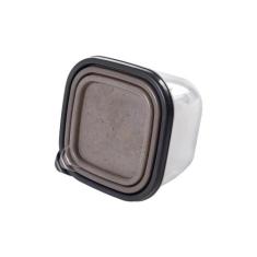 Conjunto de 3 Potes Quadrados Conect Plasútil