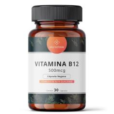 Vitamina B12 500mcg 30 Cápsulas Veganas