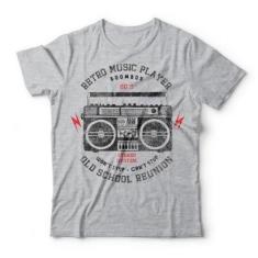 Camiseta Studio Geek Retro Music Player Unissex-Unissex