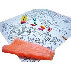 Tapete P/ Colorir - Reino Encantado - Kits For Kids