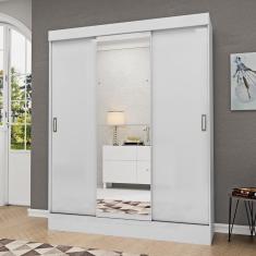 Guarda Roupa Solteiro 3 Portas com Espelho San Marino Maxel Móveis