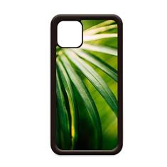 Capa verde com imagem de planta natureza para iPhone 12 Pro Max para Apple Mini Mobile Case Shell
