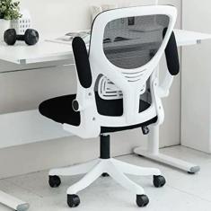 Cadeira De Trabalho Infantil Com Braços, Cadeira De Escritório Em Malha Doméstica, Cadeira De Mesa Infantil Ergonômica Com Rodas, Cadeira De Trabalho Giratória Com Braços Rebatíveis E Altura Ajust