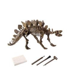 Criativo DIY Digging Crystal Pirate Treasure Archeology Quebra-cabeça infantil