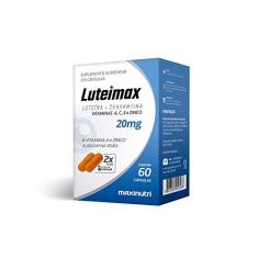 Luteimax (Luteína & Zeaxantina) 20mg - 60 Cáps., Maxinutri