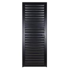 Porta Palheta Direita Ecosul 210x70cm Esquadrisul Preto