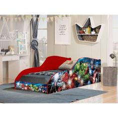 Cama Infantil Vingadores Vermelho