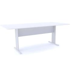 Mesa De Reunião Retangular Pandin Maxxi - Branco