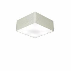 Plafon Quadrado Md-3000 C pula Em Tecido 12/25x25cm R stico C