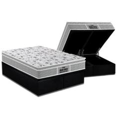 Cama Box Baú Queen: Colchão Ortopédico Probel D45 / EP Guarda Costas P
