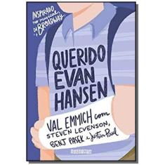 Livro Querido Evan Hansen