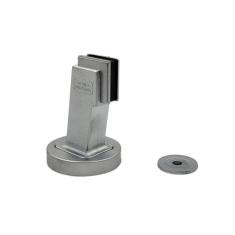 Prendedor Fixador Batedor Trava Porta Magnetico 535 Escovado Uniao Mundial Ima Forte Piso E Parede