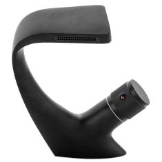 Torneira Para Banheiro Cascata Misturador Monocomando Baixa Cairu Pingoo.casa - Preto