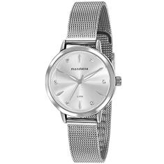 Relógio Mondaine Feminino Prata 76733L0MVNE1