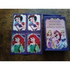 Princesas jogo da memória 50 cartas desafie sua memória