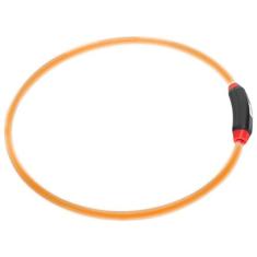 Coleira de Cachorro Iluminada, Coleira de LED que Brilha No Escuro Coleira de Cachorro Brilhante para Cães Médios e Pequenos Coleira de LED Recarregável USB para Caminhada