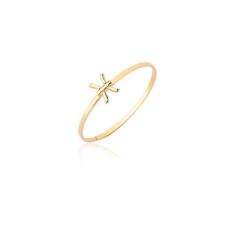 Anel De Signo Peixes Zodíaco Ouro Puro 18k As524 - MAEHLER JOIAS, 25, 