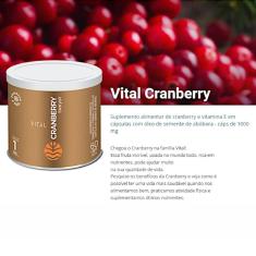 Vital Cranberry Semente De Abóbora Vitamina E 60 Caps
