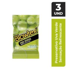 Preservativo Blowtex Uva Verde 3 unidades